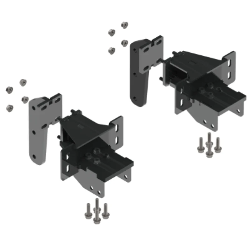 Ex-Guard Kit Extreme-Duty Full-Height Coverage Black Grille Guard Kit w/ Mounting Bracket Model FX-50BG3-FD2517-MB-17FX-FD25 - Image 2