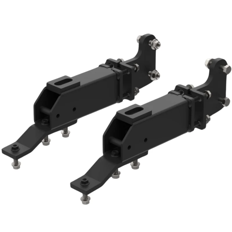 Ex-Guard Kit Extreme-Duty Full-Height Coverage Black Grille Guard Kit w/ Mounting Bracket Model FX-50BG3-GM2320-MB-20FX-GM23 - Image 3