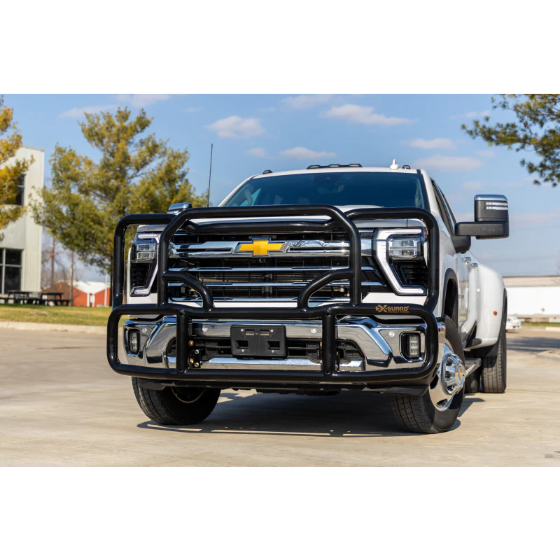 Ex-Guard Kit Extreme-Duty Full-Height Coverage Black Grille Guard Kit w/ Mounting Bracket Model FX-50BG3-GM2320-MB-20FX-GM23 - Image 4