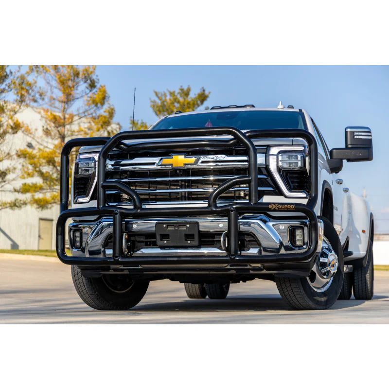 Ex-Guard Kit Extreme-Duty Full-Height Coverage Black Grille Guard Kit w/ Mounting Bracket Model FX-50BG3-GM2320-MB-20FX-GM23 - Image 5