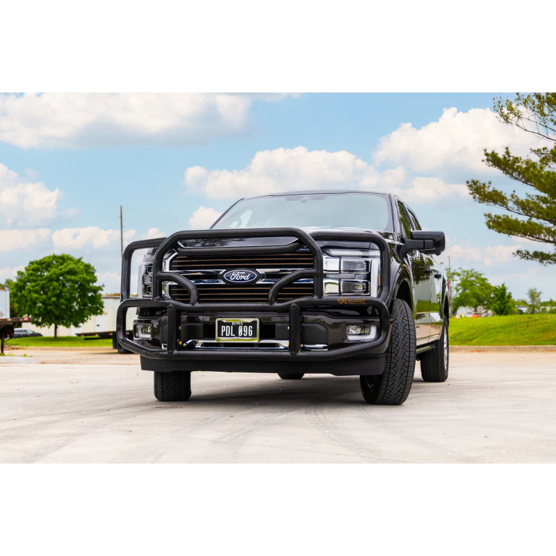 Ex-Guard Kit Extreme-Duty Full-Height Coverage Black Grille Guard Kit w/ Mounting Bracket Model HX-50BG3-FD1521-MB-21HX-FD15 - Image 3