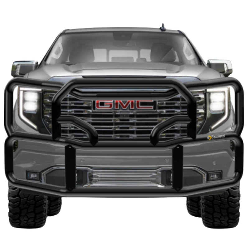 Ex-Guard Kit Extreme-Duty Full-Height Coverage Black Grille Guard Kit w/ Mounting Bracket Model HX-50BG3-GM1519-MB-19HX-GM15 - Image 3