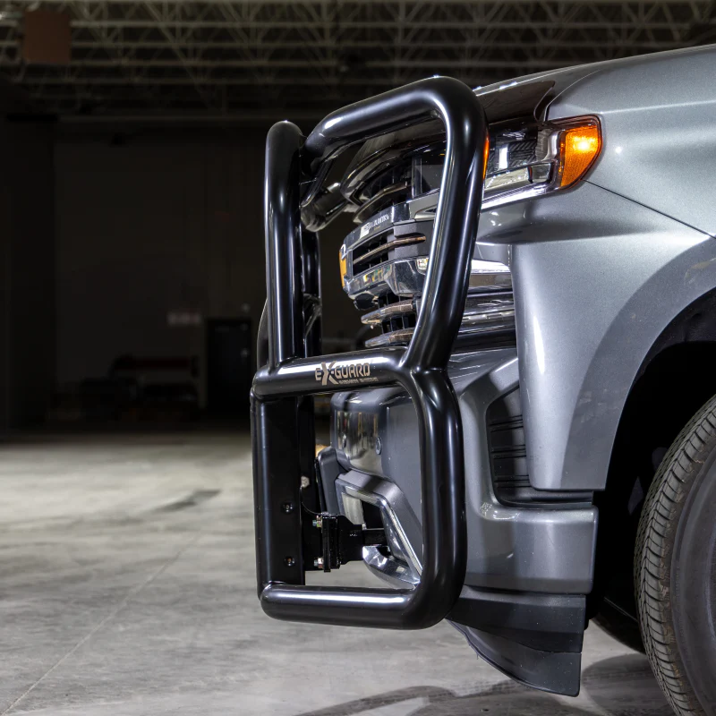 Ex-Guard Kit Extreme-Duty Full-Height Coverage Black Grille Guard Kit w/ Mounting Bracket Model HX-50BG3-GM1519-MB-19HX-GM15 - Image 6