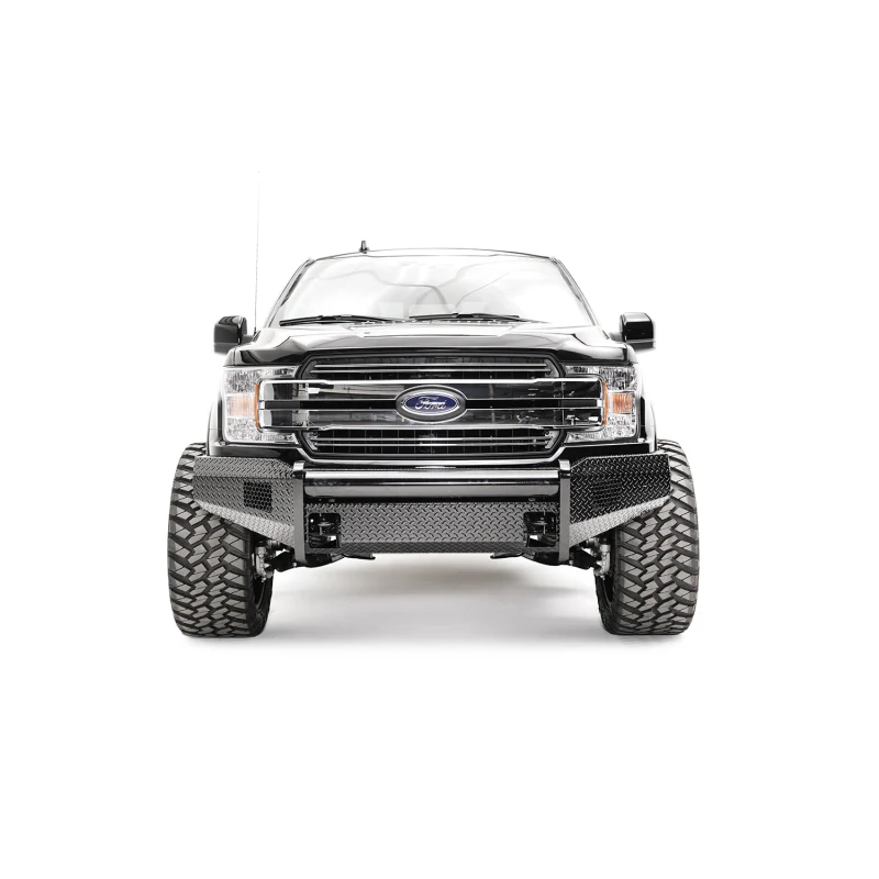 Fab Fours Black Steel Front Bumper Model FF18-K4561-1 - Image 2