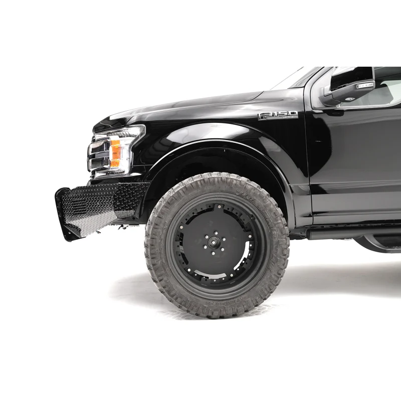 Fab Fours Black Steel Front Bumper Model FF18-K4561-1 - Image 3