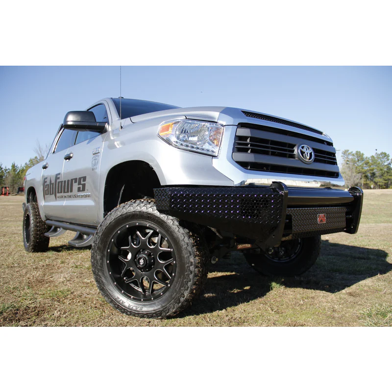 Fab Fours Black Steel Front Bumper Model TT14-K2861-1 - Image 3