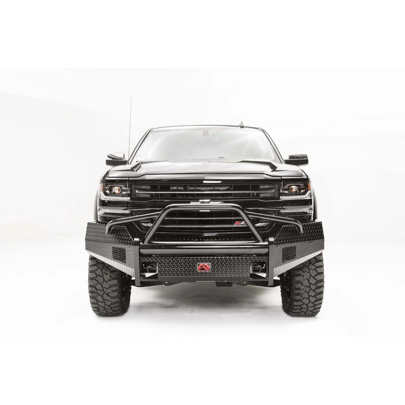 Fab Fours Black Steel Front Bumper w/ Pre Runner Guard Model CS16-K3862-1 - Image 2