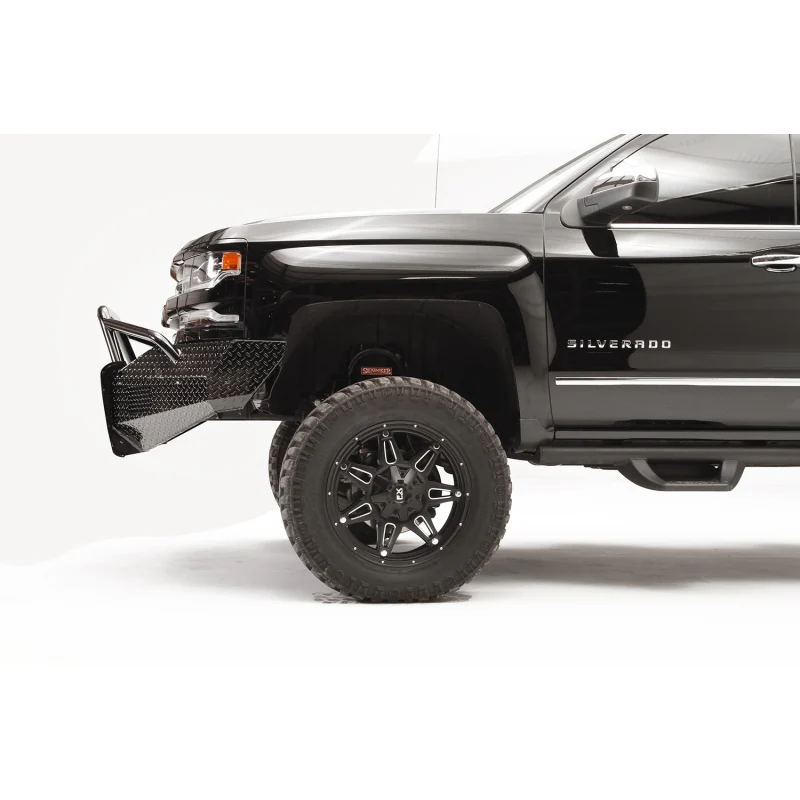 Fab Fours Black Steel Front Bumper w/ Pre Runner Guard Model CS16-K3862-1 - Image 4