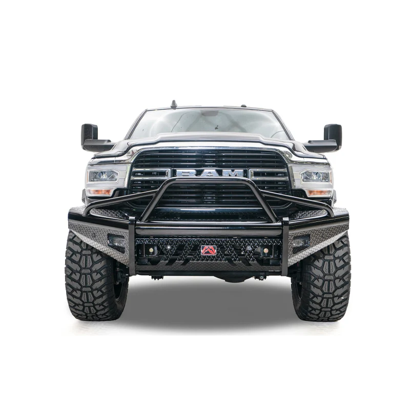 Fab Fours Black Steel Front Bumper w/ Pre Runner Guard Model DR19-S4462-1 - Image 2