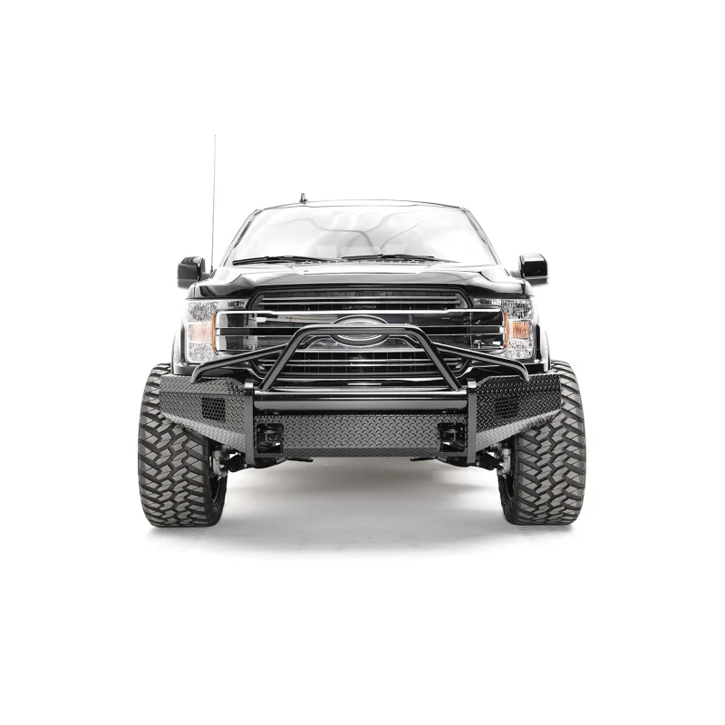 Fab Fours Black Steel Front Bumper w/ Pre Runner Guard Model FF18-K4562-1 - Image 2