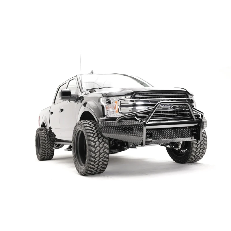 Fab Fours Black Steel Front Bumper w/ Pre Runner Guard Model FF18-K4562-1 - Image 3