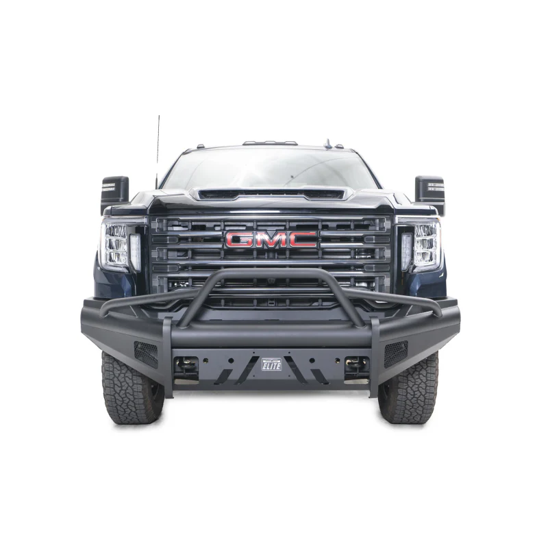 Fab Fours Black Steel Front Bumper w/ Pre Runner Guard Model GM20-Q5062-1 - Image 2