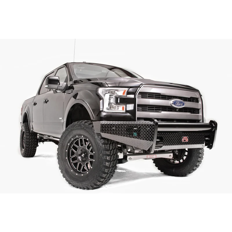 Fab Fours Black Steel Front Ranch Bumper Model FF09-K1961-1 - Image 2