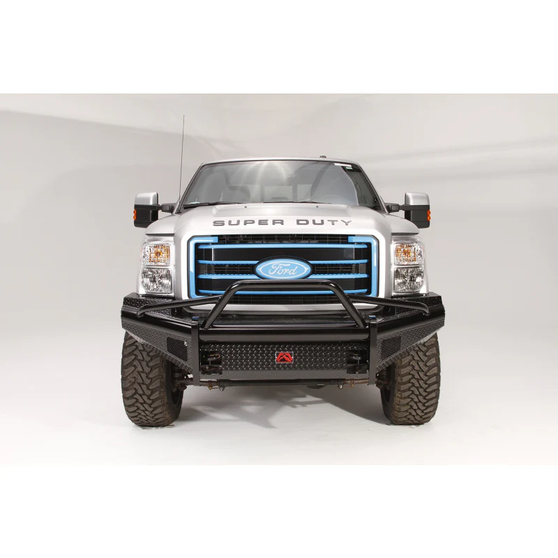Fab Fours Black Steel Front Ranch Bumper w/ Pre Runner Guard Model FS11-S2562-1 - Image 2
