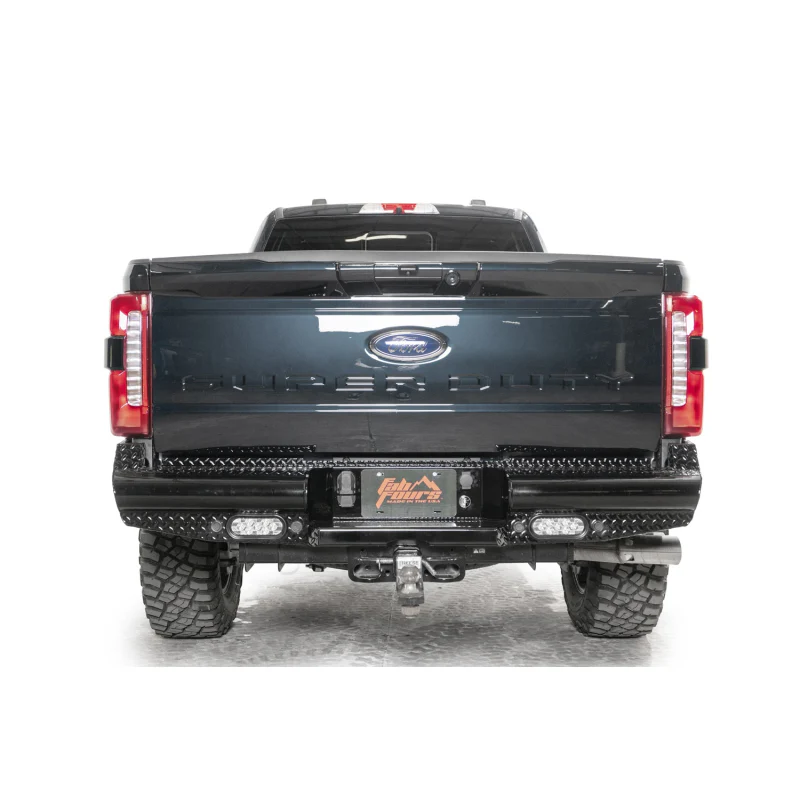 Fab Fours Black Steel Rear Bumper Model FS23-T5950-1 - Image 2