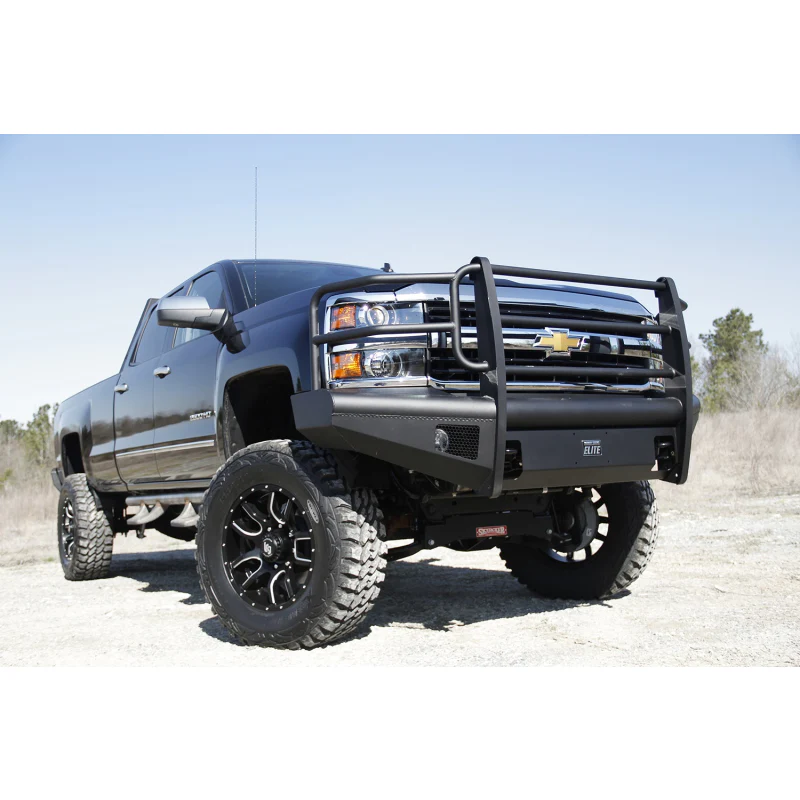 Fab Fours Elite Front Bumper w/ Grille Guard Model CH05-Q1360-1 - Image 3