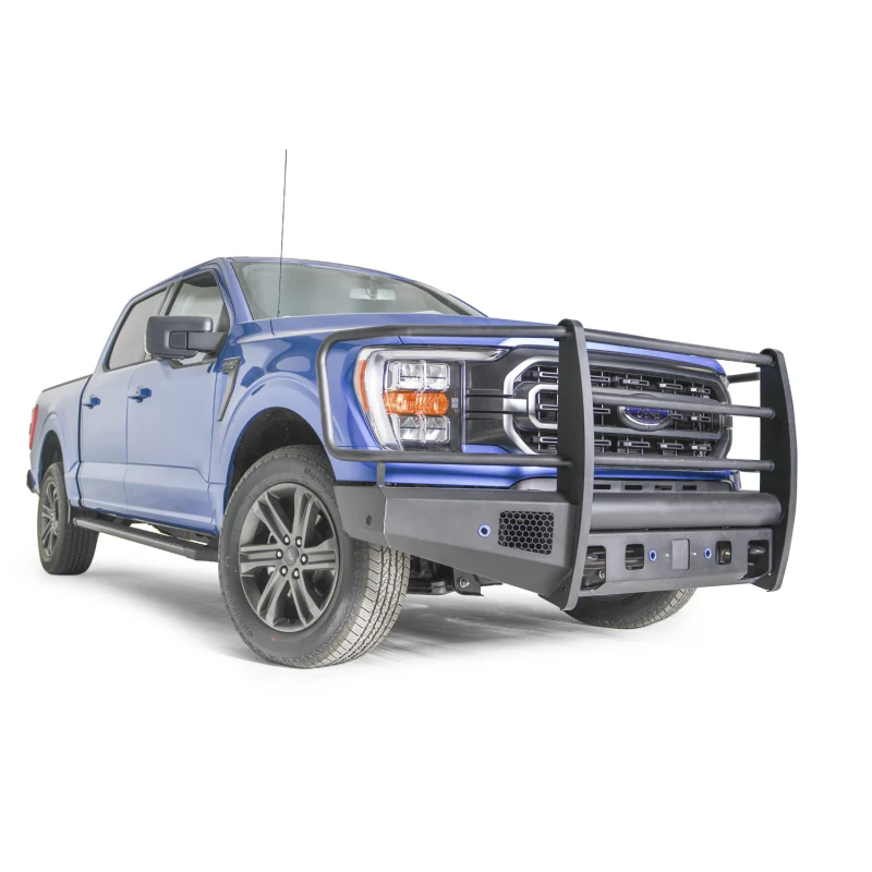 Fab Fours Elite Front Bumper w/ Grille Guard Model FF21-R5060-1 - Image 3