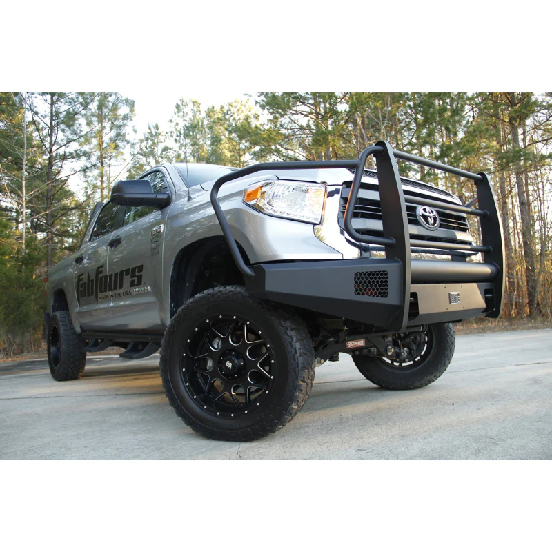 Fab Fours Elite Front Bumper w/ Grille Guard Model TT07-R1860-1 - Image 3