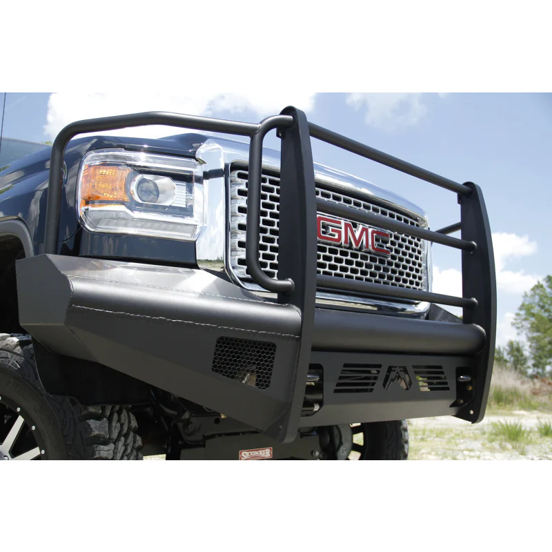 Fab Fours Elite Front Ranch Bumper w/ Grille Guard Model GM14-Q3160-1 - Image 5