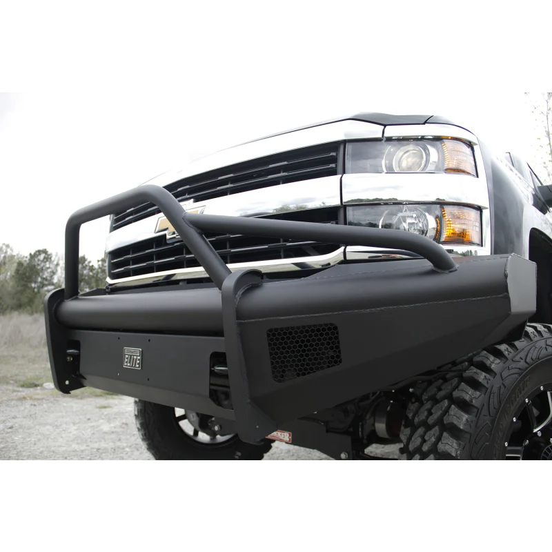 Fab Fours Elite Front Ranch Bumper w/ Pre Runner Guard Model CH14-Q3062-1 - Image 2