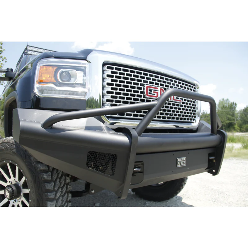 Fab Fours Elite Front Ranch Bumper w/ Pre Runner Guard Model GM14-Q3162-1 - Image 3