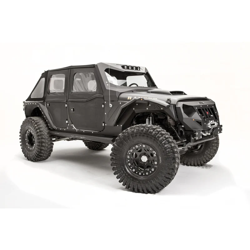 Fab Fours Fender Flare Powdercoated Model JK1003-1 - Image 4