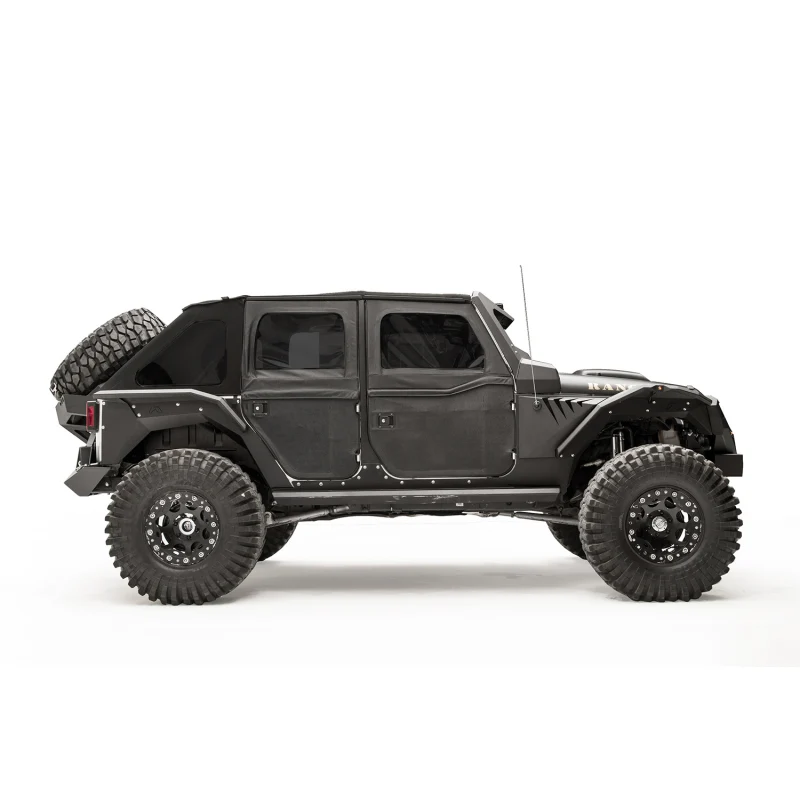 Fab Fours Fender Flare Powdercoated Model JK1005-1 - Image 4