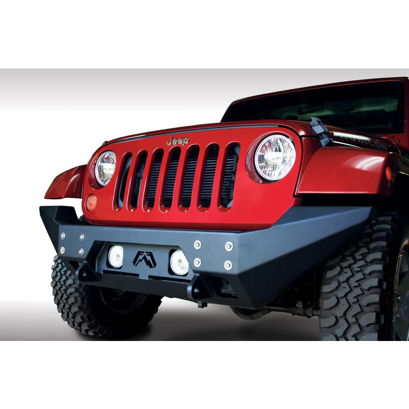 Fab Fours FMJ Full Width Winch Front Bumper w/ Grille Guard Model JK07-B1857-1 - Image 2
