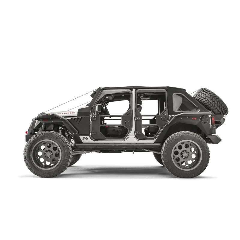 Fab Fours Full Tube Doors Height 4 in. Model JK1030-1 - Image 6
