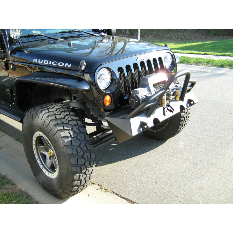 Fab Fours Hardcore Stubby Winch Front Bumper Model JK07-B1854-1 - Image 4