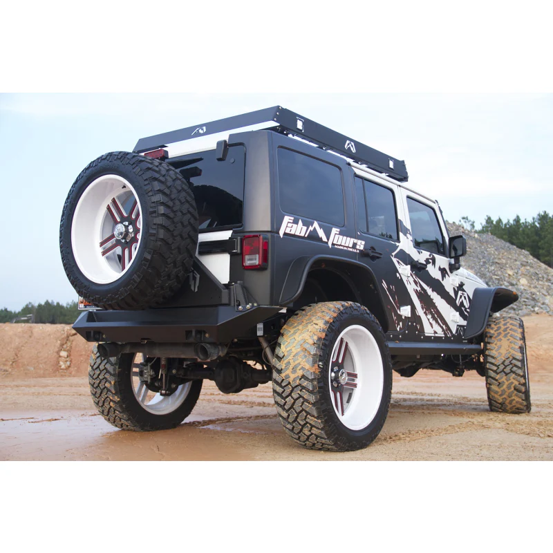 Fab Fours Heavy Duty Rear Bumper JK07-Y1251-1 - Image 2