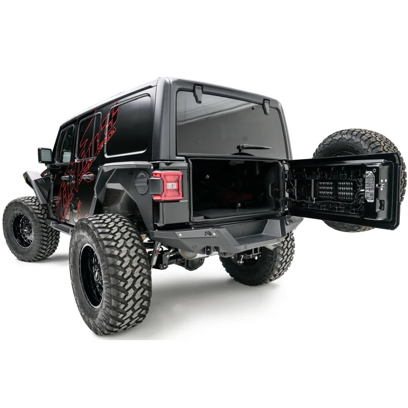 Fab Fours Heavy Duty Rear Bumper Model JL18-Y1851-1
