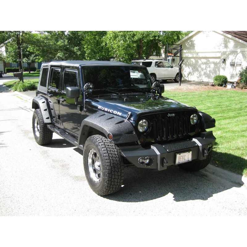 Fab Fours Lifestyle Winch Front Bumper Model JK07-B1851-1 - Image 2