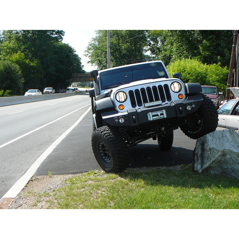 Fab Fours Lifestyle Winch Front Bumper Model JK07-B1851-1 - Image 3