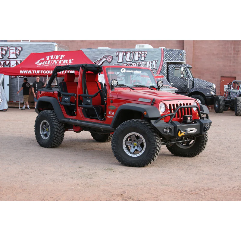 Fab Fours Lifestyle Winch Front Bumper w/ Pre Runner Guard Model JK07-B1850-1 - Image 2
