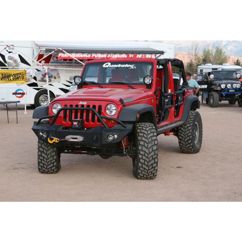 Fab Fours Lifestyle Winch Front Bumper w/ Pre Runner Guard Model JK07-B1850-1 - Image 3