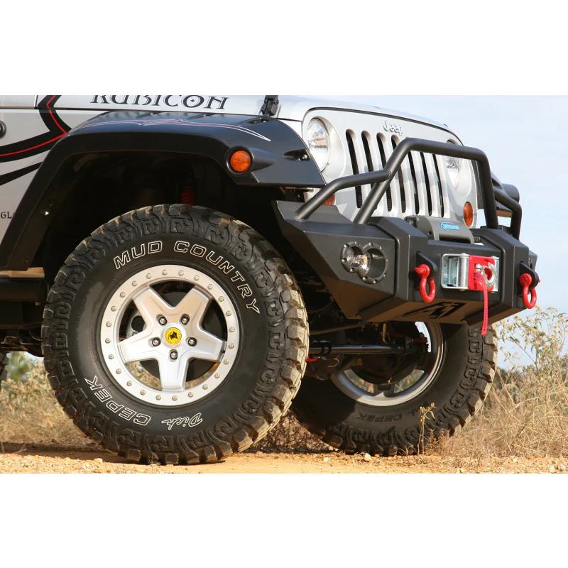 Fab Fours Lifestyle Winch Front Bumper w/ Pre Runner Guard Model JK07-B1850-1 - Image 4