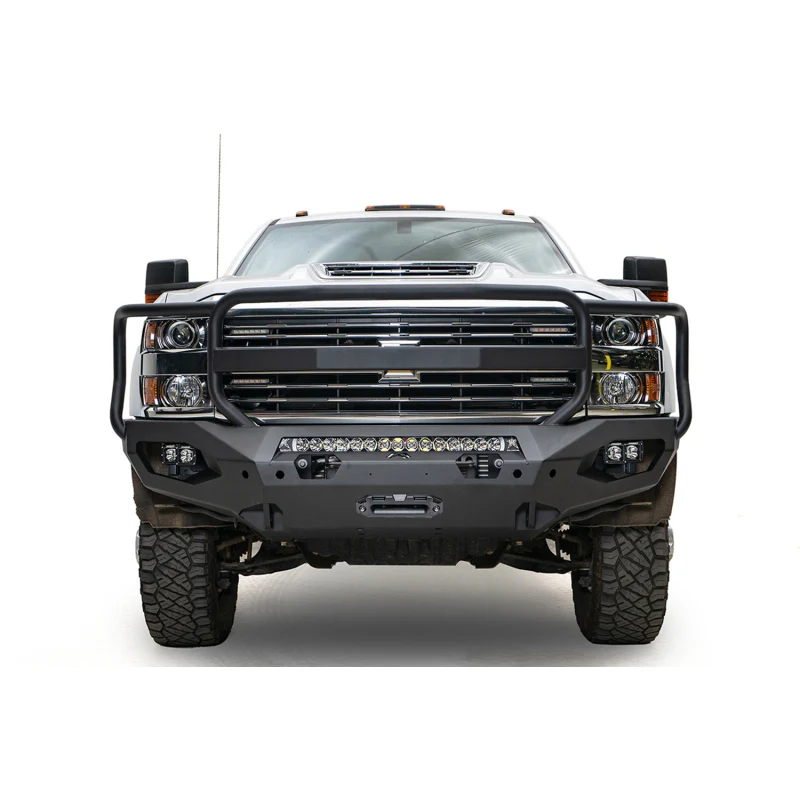 Fab Fours Matrix Front Bumper w/ Grille Guard Model CH15-X2750-1 - Image 2