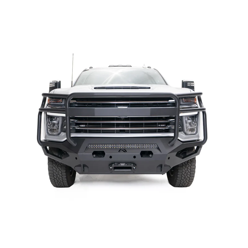 Fab Fours Matrix Front Bumper w/ Grille Guard Model CH20-X4950-1 - Image 2