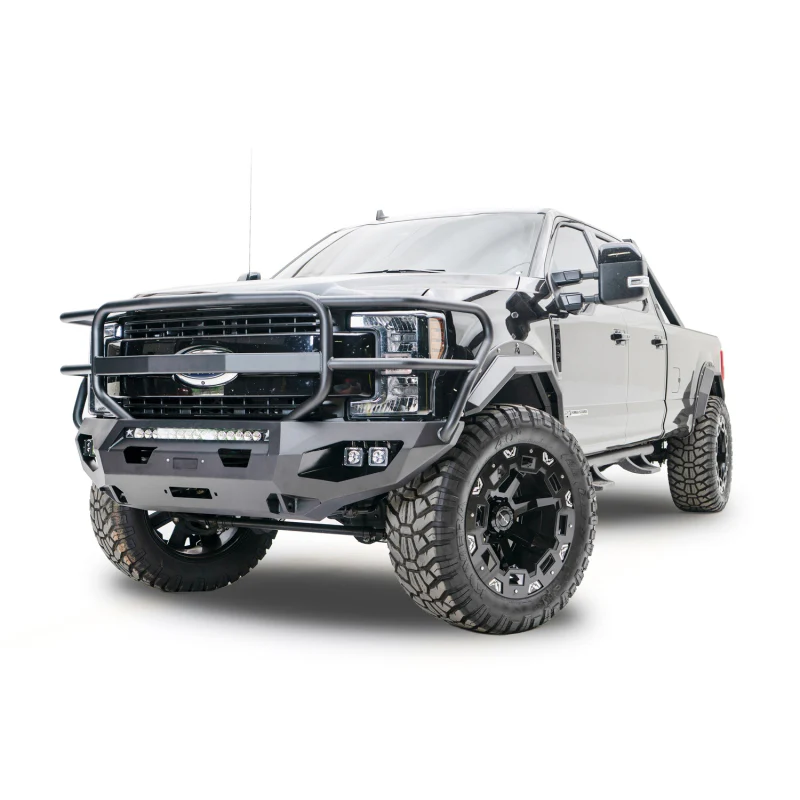 Fab Fours Matrix Front Bumper w/ Grille Guard Model FS17-X4160-1