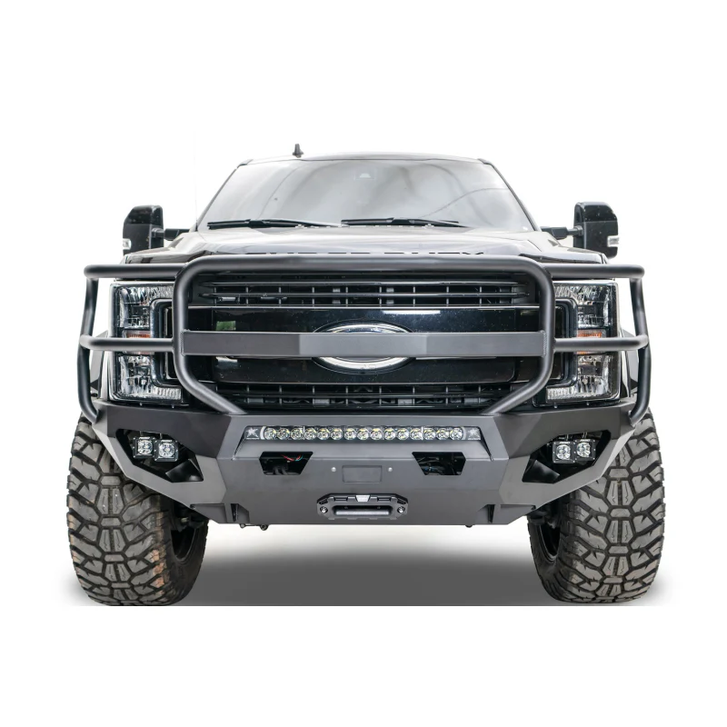 Fab Fours Matrix Front Bumper w/ Grille Guard Model FS17-X4160-1 - Image 2