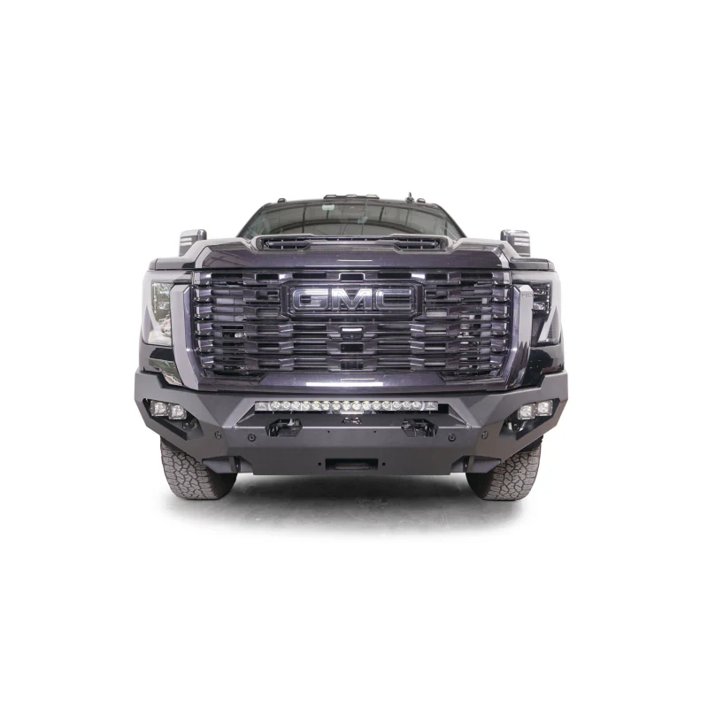 Fab Fours Matrix Front Bumper w/ No Guard 2 Stage Black Powder Coat Model GM24-X6251-1 - Image 2