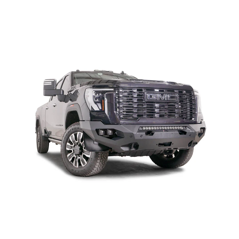 Fab Fours Matrix Front Bumper w/ No Guard 2 Stage Black Powder Coat Model GM24-X6251-1 - Image 3