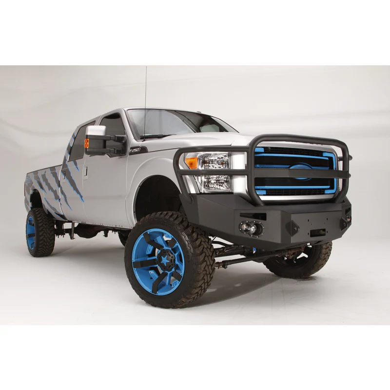 Fab Fours Premium Heavy Duty Winch Front Bumper w/ Grille Guard Model FS11-A2550-1 - Image 3