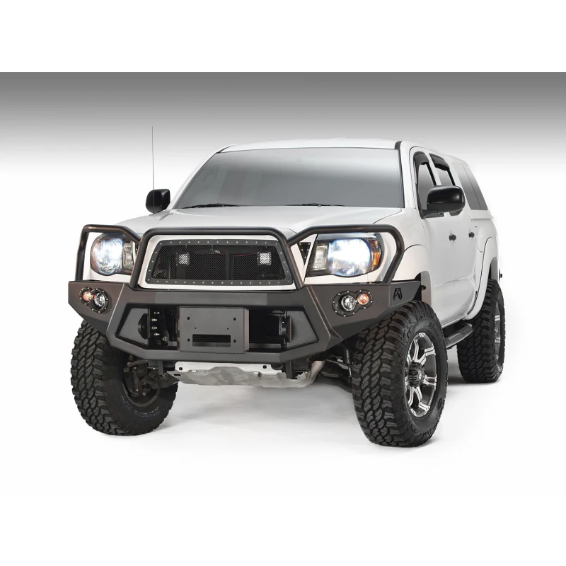 Fab Fours Premium Heavy Duty Winch Front Bumper w/ Grille Guard Model TT05-B1550-1