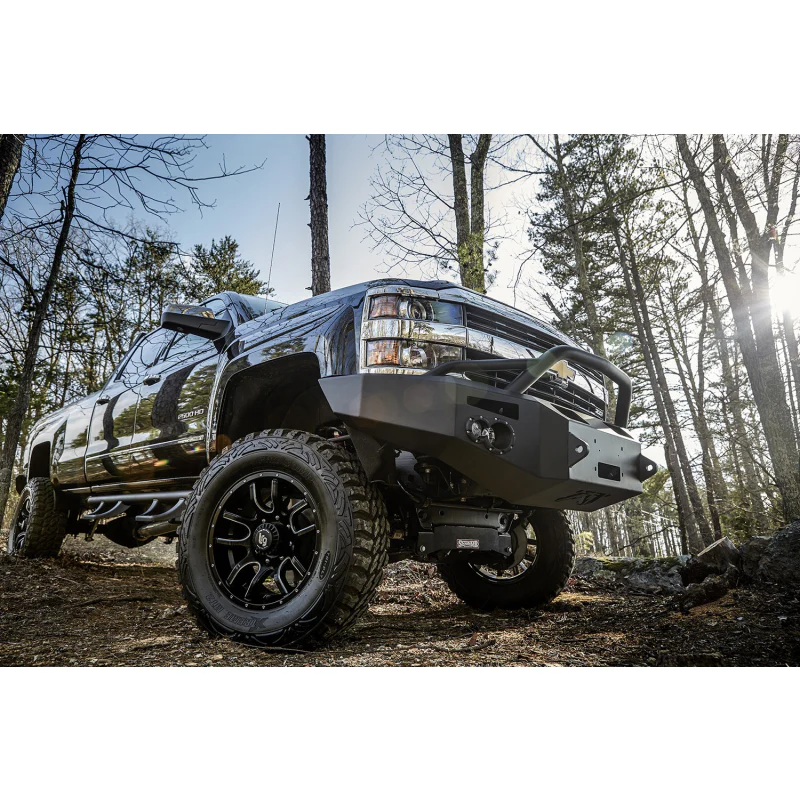 Fab Fours Premium Heavy Duty Winch Front Bumper w/ Pre Runner Guard Model CH14-A3052-1 - Image 2