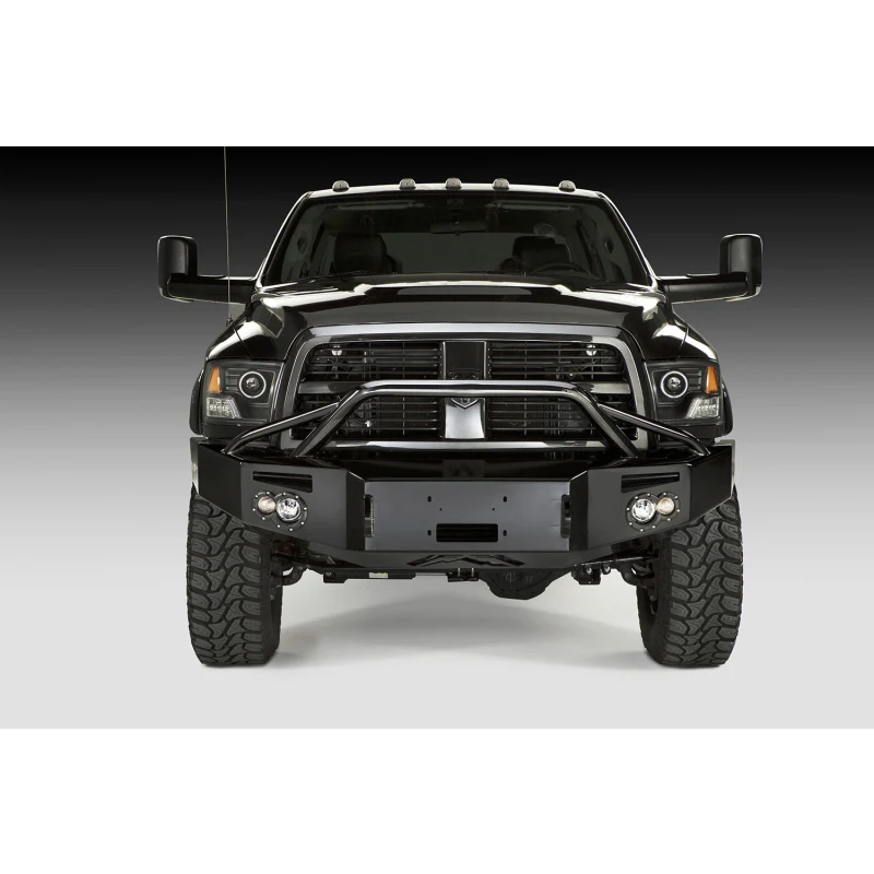 Fab Fours Premium Heavy Duty Winch Front Bumper w/ Pre Runner Guard Model DR10-A2952-1 - Image 2