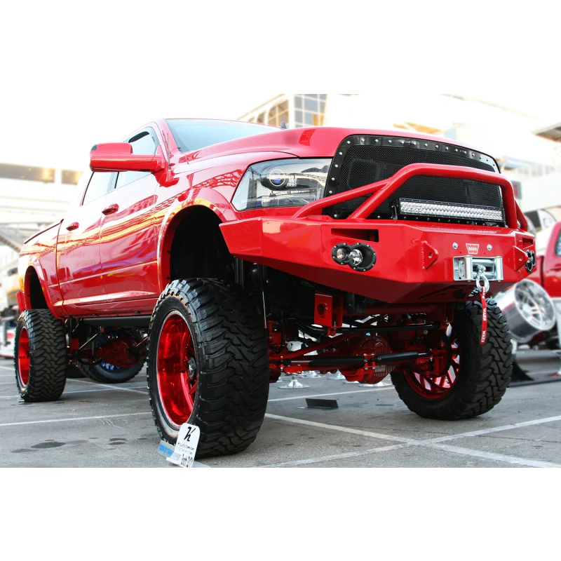 Fab Fours Premium Heavy Duty Winch Front Bumper w/ Pre Runner Guard Model DR10-A2952-1 - Image 3