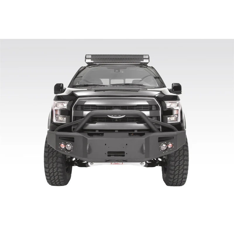 Fab Fours Premium Heavy Duty Winch Front Bumper w/ Pre Runner Guard Model FF15-H3252-1 - Image 2