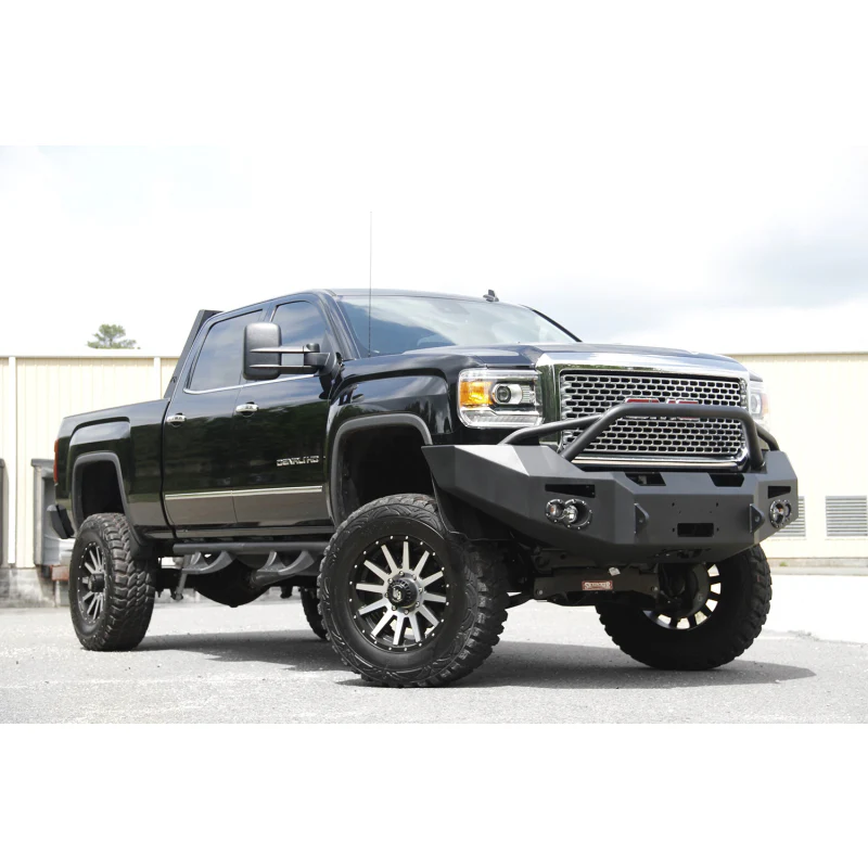 Fab Fours Premium Heavy Duty Winch Front Bumper w/ Pre Runner Guard Model GM14-A3152-1 - Image 3
